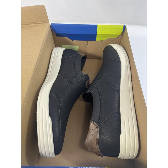 Nunn Bush City Walk Slip Shoes Mens Size 8.5 Black Slip On Casual KORE New Box main image 12